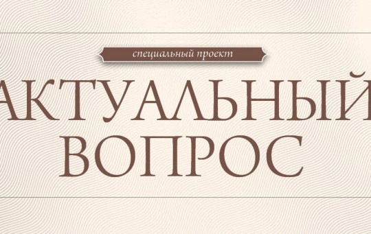 Актуальный вопрос, неправда ли?