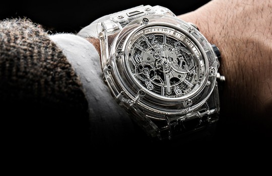 Прозрачные намерения Hublot 